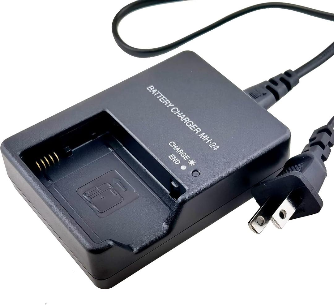 MH-24 Charger for Nikon EN-EL14 EN-EL14A Battery, Compatible with Nikon D5300 D3400 D5500 D5200 D3100 D3200 D3300 D3500 D5600 D5100 DF Coolpix P7800 P7700 P7100 P7000 Cameras