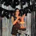 Silver Backdrops Curtains Christmas Party Decorations, Tinsel Streamers Birthday Decoration for Birthday Decorations, Photo Booth Props for Wedding, Baby Shower, 2Pack 3.28X6.56Ft