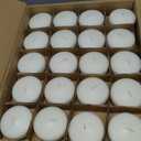 80 Pack White Floating Candles 3 inch Unscented Floating Candles for Centerpieces 8 Hours Long Burn Time-3 Floating Emergency Candle Bulk for Wedding Cylinder Vases