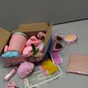 Play Purse for Little Girls Toddler, 35PCS Toddler Purse with Pretend Makeup for Kids, Girl Toys Princess Toy Includes Handbag, Phone, Kids Toy Purse Christmas Birthday Gift for Girls 3 4 5 6 7 8+