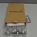 GenSwin Christmas Tree Flameless Taper Candles Flickering with Remote Timer, Real Wax LED Battery Operated Candles Warm 3D Wick Christmas Home Wedding Decor (Green, 0.78 X 9.64 Inch)