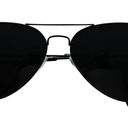 Smoke Lens Pilot Sunglasses Retro UV400 Classic Metal Frame Shades