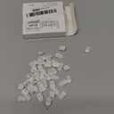 50 Pcs Door Screw Hole Plugs Entry Door Frame Plugs Plastic,White(Diameter 1/4 x 5/16 Inch,Compatible with Odl/Western Reflection)