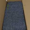 Non-Slip Carpet Stair Treads for Wooden Steps, 15pcs 8x30in Slip Resistance Indoor Peel & Stick Stair Treads Carpet Runner Mats for Elders, Kids, Dogs, Staircase Step Rugs Stair Grip NonSlip, Gray
