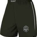 Runhit Kids MMA BJJ Wrestling Shorts, Youth Boys No Gi Grappling Shorts for Boxing, Jiu Jitsu, Muay Thai, Training S