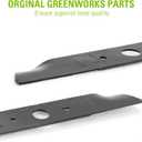 Greenworks Replacement Lawn Mower Blades (Fits : 20' Mower / 25302)
