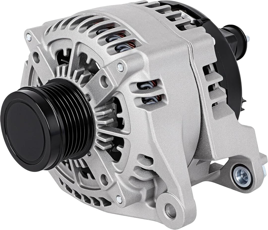 SCITOO Alternator Fits for Ram for 1500 5.7L 2013-2022,for Ram for 2500 6.4L 2014-2022,for Ram for 3500 6.4L 2014-2022 12V 220Amp CW 6-Groove Pulley 14027 214027 56029644AB 90295873 421000-7130