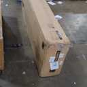 VASAGLE King Bed Frame with Tall Headboard, Upholstered Platform Bed Frame King Size, with Wingback Tufted Headboard and Footboard, Wooden Slats, No Box Spring Needed, Cappuccino Beige URMB884W01