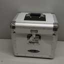 Odyssey KROM Series Silver Record/Utility Case for 70 12" Vinyl Records & LPs
