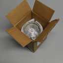 Foaming Hand Soap Dispenser, Glass Foam Soap Dispenser or Lotion Dispenser for Kitchen & Bathroom Refillable Clear Glass Liquid soap Dispenser with Large Silver Pump-1 Pack