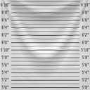 5X7FT Fabric Police Lineup Photography Backdrop Mugshot Decor Black line Photo Background Crime Scene Party Banner Children Game Decoration Photography Studio Prop