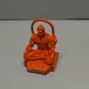 Antique_Collection Hanuman Ji ki murti for Home & Office Decor, Car Dashboard, & Gifting bajrangbali murti Decorative Show Piece in dhyan mudra (1, Hanuman Orange)