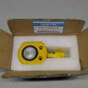 NEWTRY 10T Hydraulic Jack, Portable Low Profile, 0.43' Ram, for Shipbuilding, Bridge, Construction