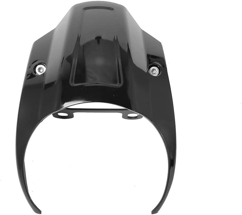 Motorcycle Front Headlight Fairing Cover Fit for Harley Softail Street Bob FXBB 107 2018-2021,Black