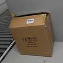 22" Black Ceramic Farmhouse Table Lamp with Ginger Jar Design - for Living Room,Dining Room,Bedroom,Office,Nightstand,End Table