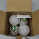 HEKEE Motion Sensor LED Light Bulb 9W A19 PIR Built-in IR 60W Equivalent Bright 810 Lumens E26 Base Warm White Bulbs (4 Packs)