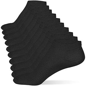 Cozi Foot 9 Pairs Women Ankle Socks Athletic Soft Low Cut Socks