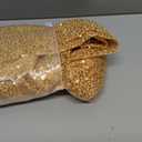 WUBODTI Gold Beaded Curtain Valances for Windows 3 PCS, Boho Glitter Triangle Sequin Tassels Kitchen Window Valances Holiday Decor Swag Curtain for Living Room, Wedding & Party, Each W51 x L22