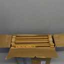 Smiry Shoe Rack, 3 Tier Thick Bamboo Shoe Organizer, Stackable Free Standing Wooden Shoe Storage Shelf for Closet, Entryway, Front Door Entrance, Natural
