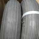 2-Pack 14.5-Inch Wheelbarrow Tire.3.50-8" Pneumatic Tires and wheels with 3"- 6" Center Hub and 3/4" Bushings for Wheelbarrow Lawn Mover Replacement.