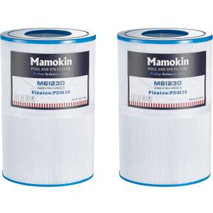 Mamokin Oval Spa Filter PDM30 Replaces Dream Maker Hot Tubs 461269, Filbur FC9940M and Odyssey, Big EZ, EZL, Crossover 730L, 730S Hot Tub Filter  2 Pack