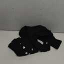 One Shoulder Mesh Cutout Jumpsuit, Long Sleeve, Black Lace Pattern, Club Party Wear L