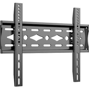 TETVIK Fixed TV Wall Mount for Most 26-63 inch TV Monitor fit Flat Curved Screen Ultra Slim Profile Television Mount Wall Bracket Max VESA 400x400mm Hold Up to110 lbs Wall Mount TV Bracket