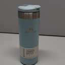 Stanley AeroLight Transit Bottle 16 oz | Locking Drink Through Lid | Leak Resistant Water Bottle or Coffee Travel Mug | Lightweight Insulated Stainless Steel | BPA-Free | Seafoam