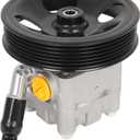ECCPP Power Steering Pump fit for INFINITI QX4 2001 2002 2003 3.5L 3498CC V6 GAS DOHC Naturally Aspirated Replace #21-5284