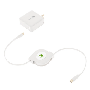 ReTrak USB-C Charger Notebook | 61W Retractable Charger Cable