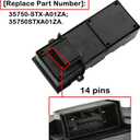 Power Window Switch Fits for Acura MDX 2007-2013.Driver Side Control Door vidrios Master Switch. Replace:35750-STX-A01,35750STXA01ZA.