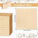 Bailarina 80 Pack Gold Satin Napkins,17x17 Inches Wedding Napkins Square Soft Silky Table Napkins Bulk Decorative Elegant Cloth Napkin for Party Decoration, Banquet,Wedding,Graduation