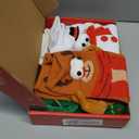 scenicamp 4 Pairs Funny Christmas Socks Magnetic Holding Hands Socks Novelty Christmas Stocking Stuffers Xmas Secret Santa Gag Gifts for Women Men Couples