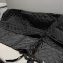 Honest Dog Car Seat Covers, Dog seat Cover with Side Flap for Cars, Trucks, Black, 13.3x10.59x2.83 Inches