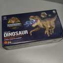 BEMITON Remote Control Dinosaur Toy - Birthday Gifts for 4-7 8-12 Year Old Boys, 2.4GHZ Electronic RC Walking Dino with Spray & Light & Roar for Kids Age 4-12