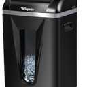 Wingwise 15-Sheet Paper Shredder with 58dB Quiet Operation, P4 Cross-Cut Security for Home Office, 15-Minute Run Time & 5.8-Gallon Bin Shreds Credit Cards & CDs