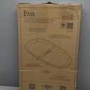 Evolur Eva Baby Changing Pad in Light Gray, Soft, Lightweight and Portable Changing Pad, Fits All Changing Table, Waterproof Firm Padding