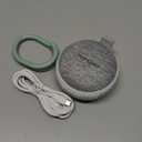 Momcozy Portable Sound Machine with Night Light, White Noise Sound Machine for Baby, 20 Soothing Sounds, Sound Therapy, Long-Lasting Power, Timer, Clips on Stroller, Grey