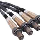 NewYall Left Right Upstream and Downstream Air Fuel Ratio O2 Oxygen Sensor for BMW 128i 135i 528i 323i 325i 325xi 330i 330xi 328i 328xi 335xi 335i 335is 335i 528xi X3 X5 1 Series M