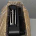 SNTD Dish Drying Rack - Expandable Dish Rack for Kitchen Counter, Large Dish Drainer, Stainless Steel Drying Dish Rack with Utensil Holder, Black