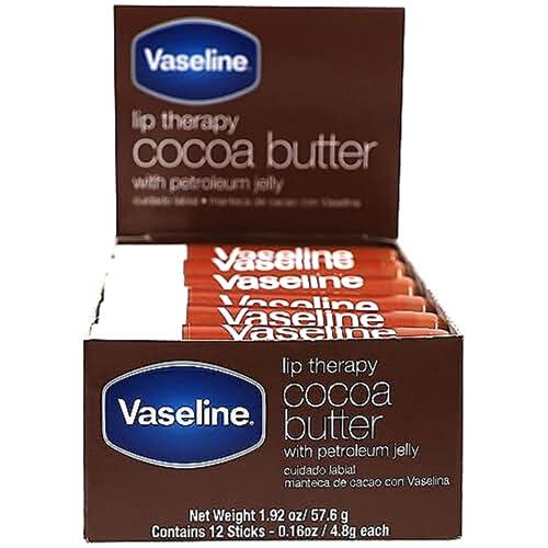Vaseline Lip w/o Backer Card Cocoa - 10 Pack Box