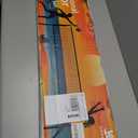 Professional Outdoor Volleyball Net Set with Adjustable Poles & Anti-Sag Design, Portable Volleyball Net Includes Beach Fixed Plate, Scoreboard, Boundary Line and Carry Bag for Backyard Beach Grass (Blue)