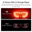 INIA Red Light Therapy Eye Mask for Under Eye Treatment & Rejuvenation - Skincare Device for Dark Circles, Wrinkles, Forehead Lines, Crow's Feet