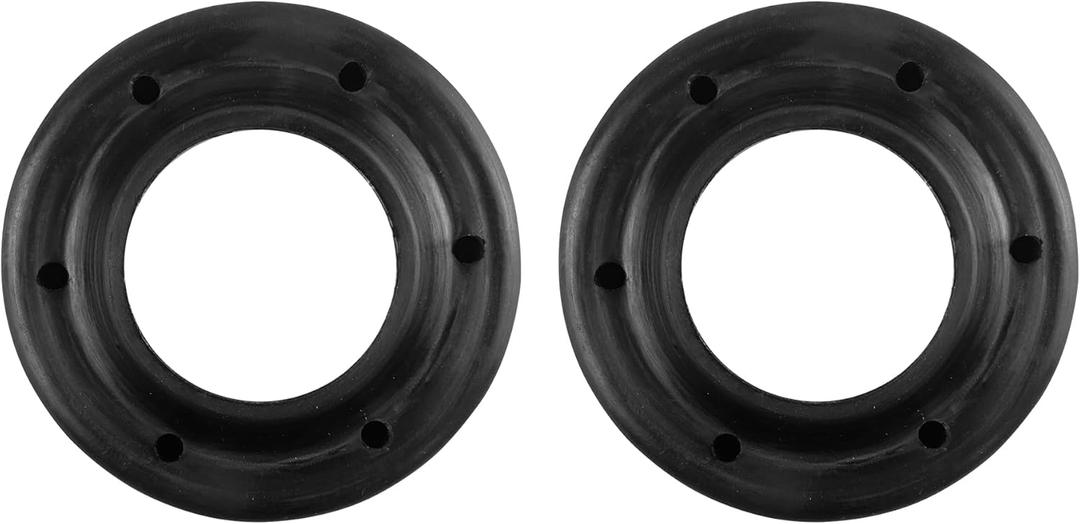 Front Coil Spring Insulators, Front Upper Coil Spring Isolators Fit for 2007-2018 Jeep Wrangler JK JKU (Pair of 1)