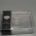 Clear Premium Acrylic Rectanglees Serving Tray with Lid (12.63" x 8.75" x 3.38") Perfect for Parties, Events, & Dining