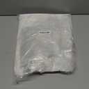 Infinite Pack 100 Clear Plastic Merchandise Bags with Handles 12"x15" | 1.25Mil Thick Glossy Retail Shopping Bags for Small Business Boutique Bag Clear Gift Bags for Shopping, Clothing and Trade Show