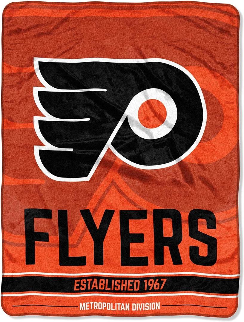 Northwest NHL Unisex-Adult Micro Raschel Throw Blanket