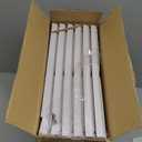 Pinkpum 6 Pack Closet Organizers Storage Bins, Stackable Plastic Drawer Basket for Clothing, Stackable Storage Bins Shelf Storage Container for Closet Wardrobe Bedroom Bathroom Office White