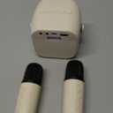 Karaoke Machine for Kids, Toys for 3-12 Years Old Girls Gifts, Kids Karaoke Microphone Machine Toy, Best Fun Christmas Birthday Gifts for 5 6 7 8 9 10 11 Years Teens Girl Boys Beige 2 Mic