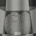 5 STARS UNITED Knee Pillow for Back Sleeping – Memory Foam Cushion for Sciatica Pain Relief – Under Leg Support for Sleeping on Back – Large Half Moon Bolster for Bed, Natural Gray with Cotton Cover